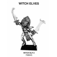 1995 Dark Elf Witch Elf 2 Marauder Miniatures 75904/3 - metal